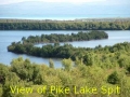 View of Pike Lake Spit